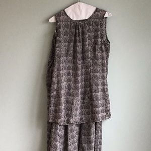 Cabi long, flowy, two piece outfit